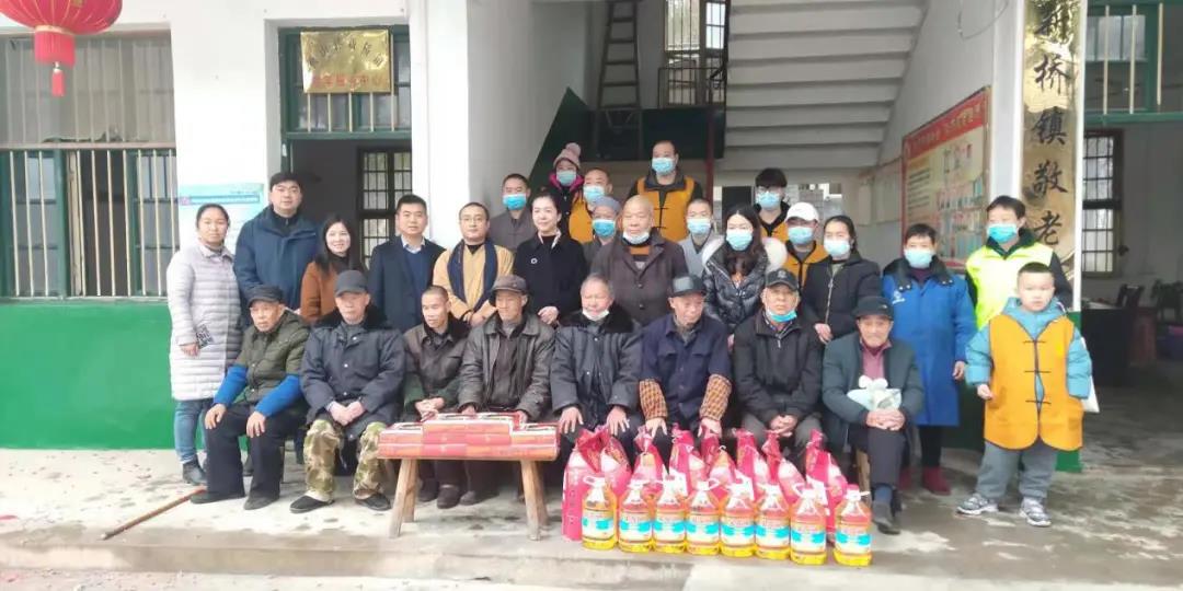 冬日暖阳,情系老人—县委常委,统战部长戴诗庭慰问新桥敬老院-衡山