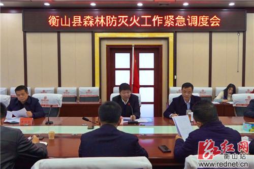 衡山县召开森林防灭火紧急调度会-衡山县人民政府门户网站