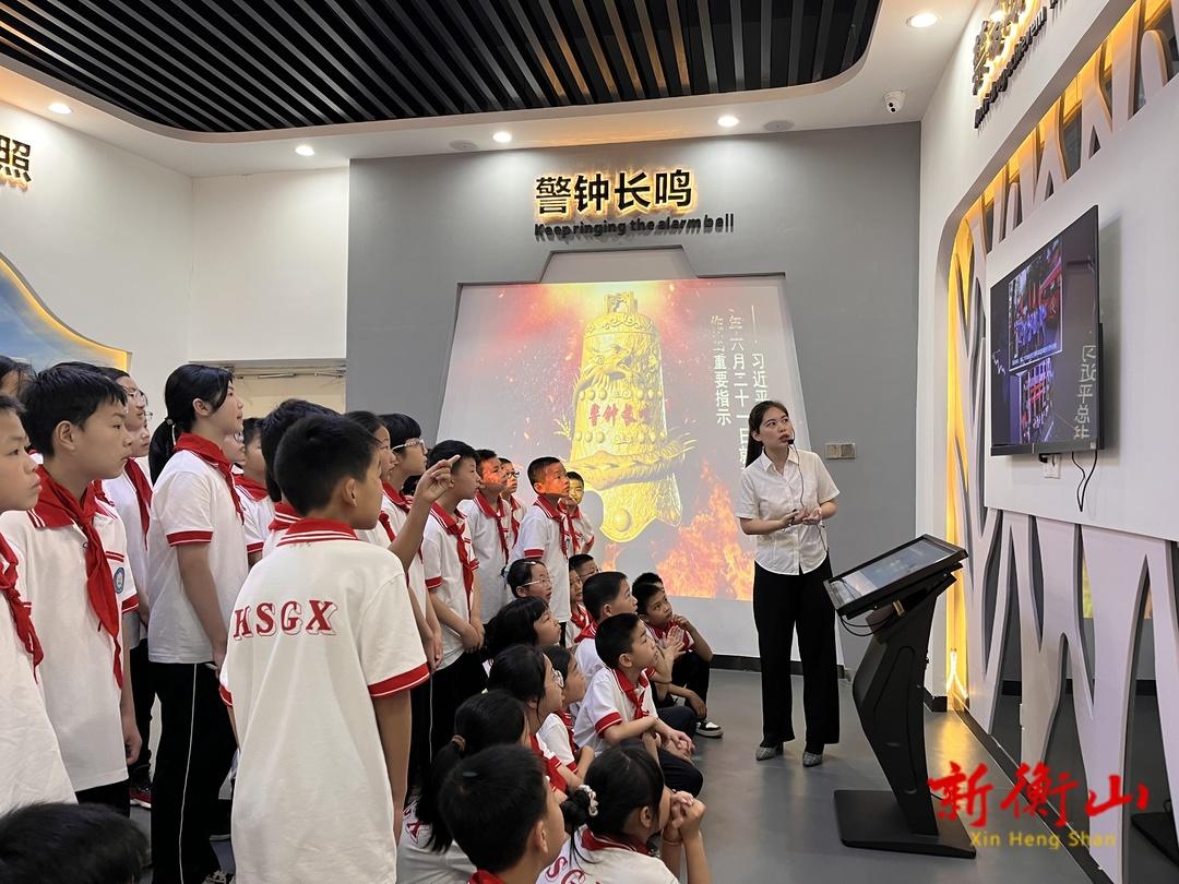 "珍爱生命 拒绝毒品" 县观湘学校组织学生参观禁毒教育基地-衡山县