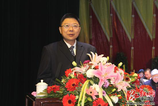 衡山县十三届人大三次会议开幕 蒋青作《政府工作报告》